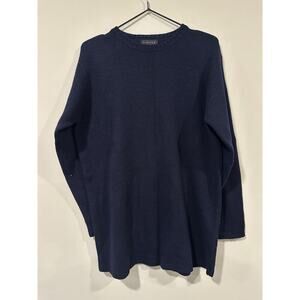 Limited London Paris New York Lambswool Sweater Long Sleeve Size Small 2653
